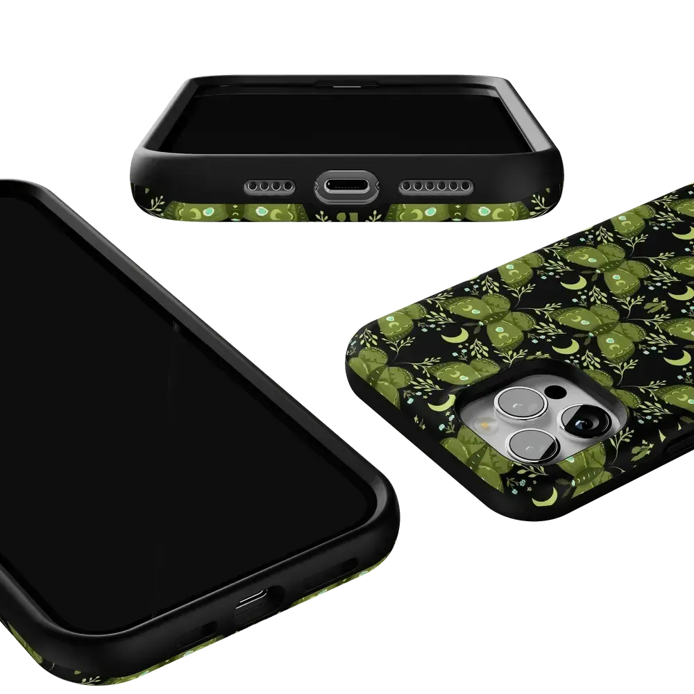 Mystic Moths | Green Twilight Case