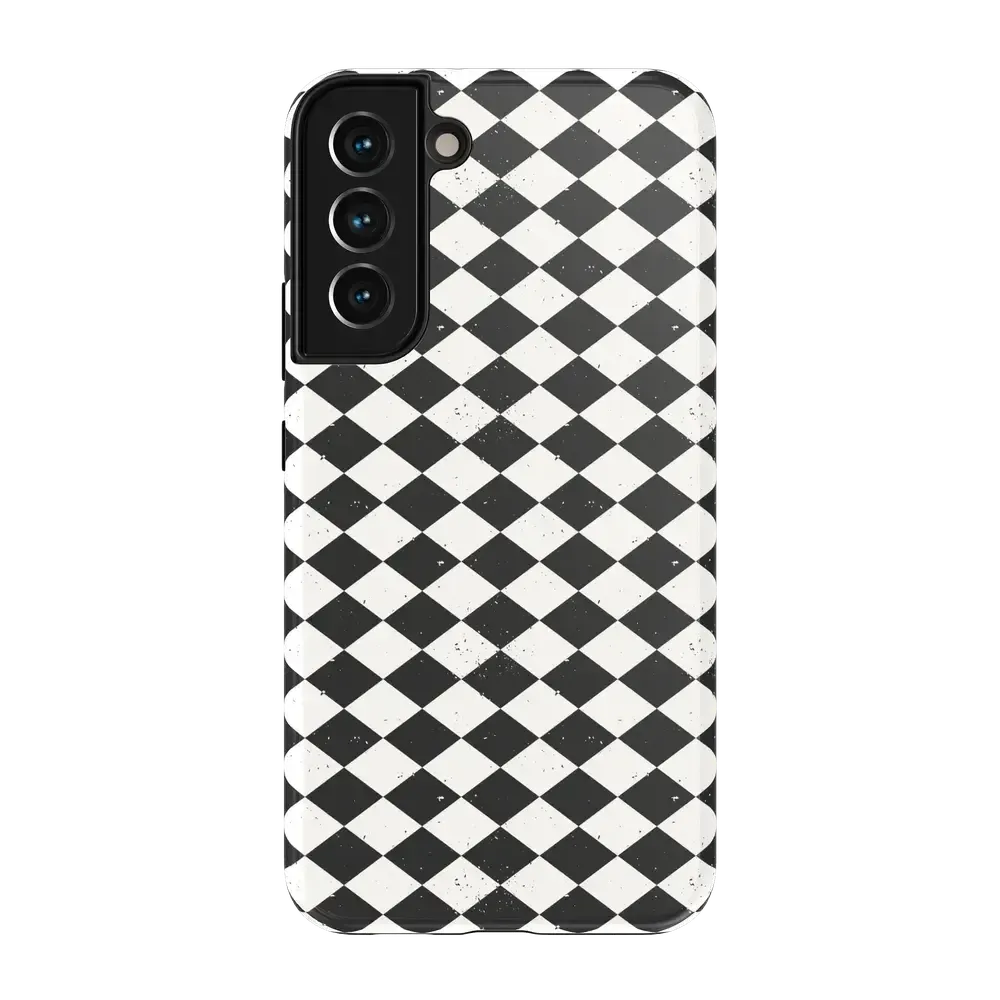 Salem's Hex | Black & White Checkered Case