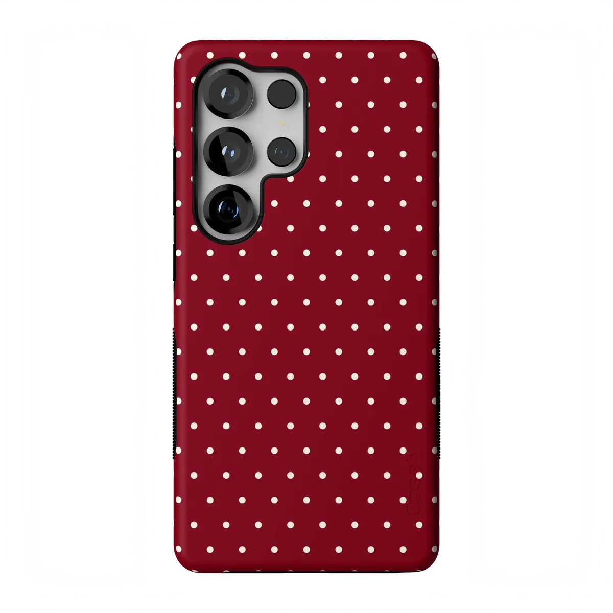 On the Dot | Maroon Polka Dot Case