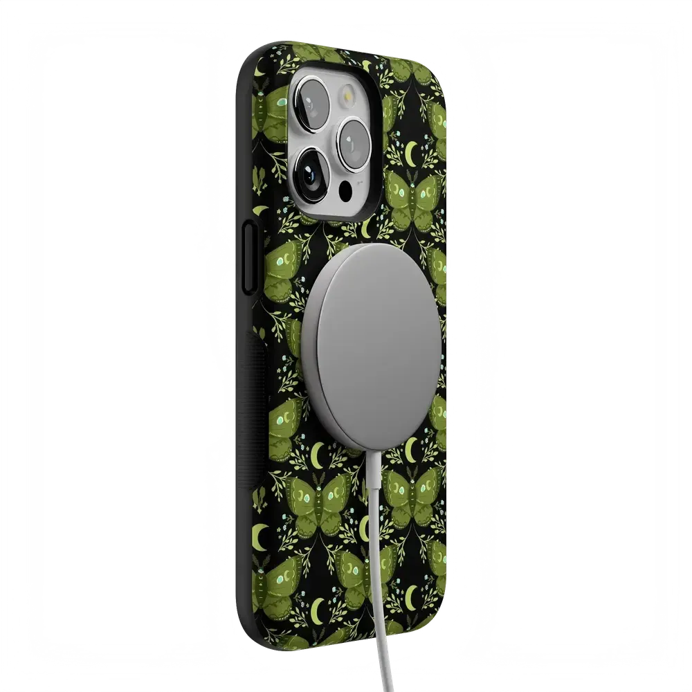 Mystic Moths | Green Twilight Case