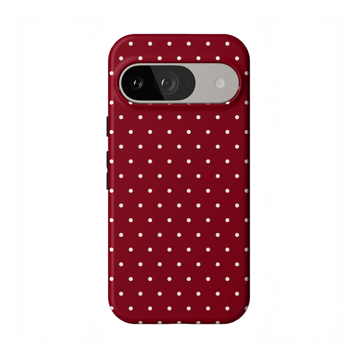 On the Dot | Maroon Polka Dot Case