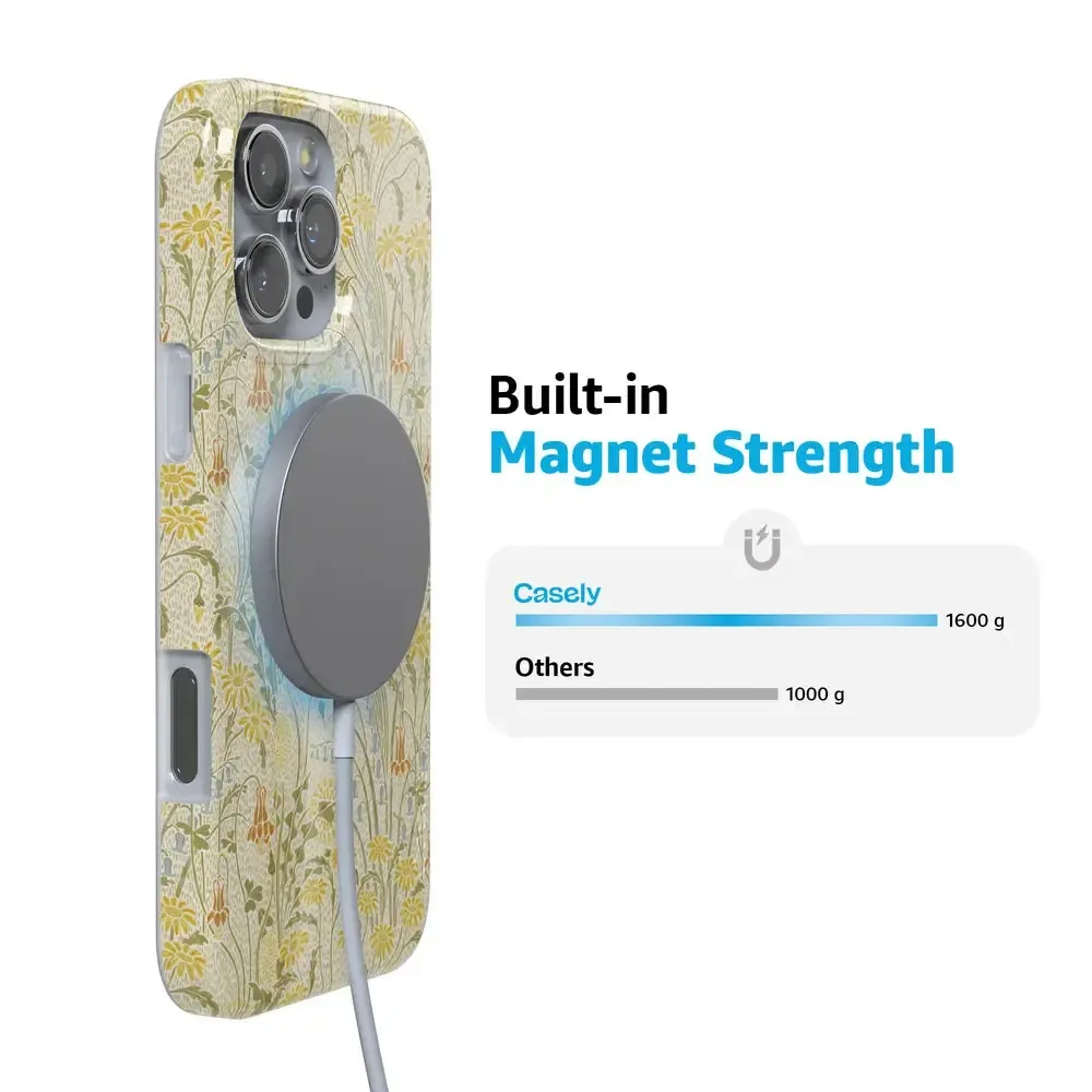 Boho Blooms | Golden Floral Case