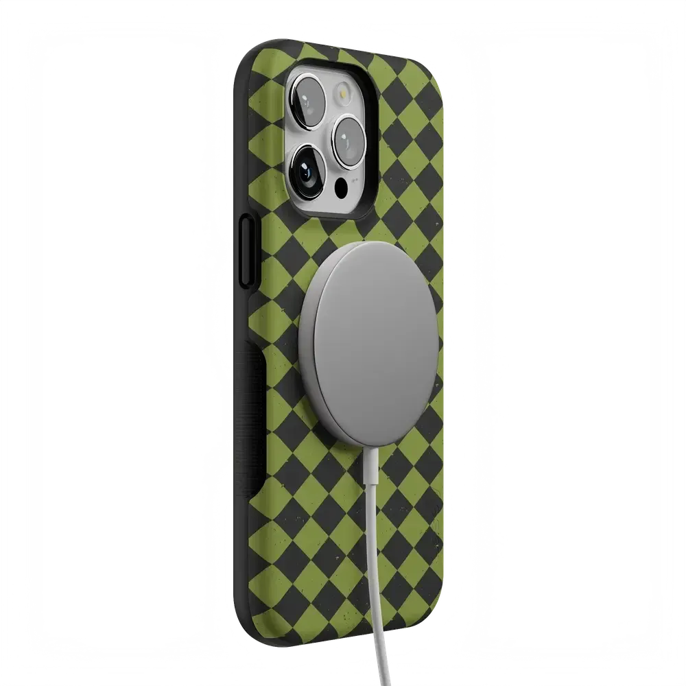 Wicked Hex | Green Checkered Case