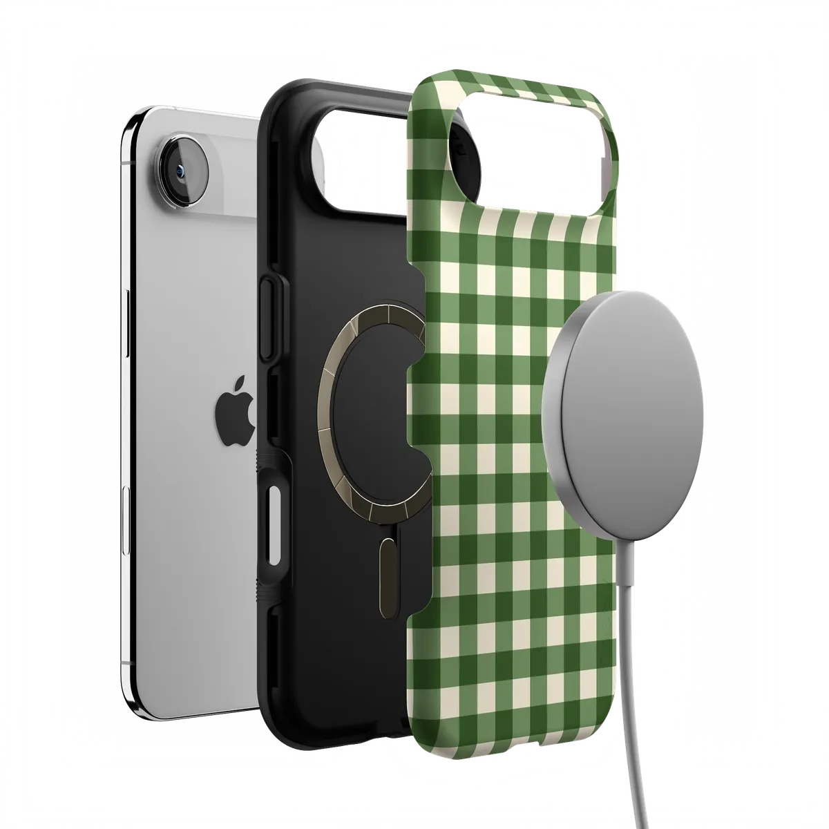 Checked Twice | Green Plaid Case