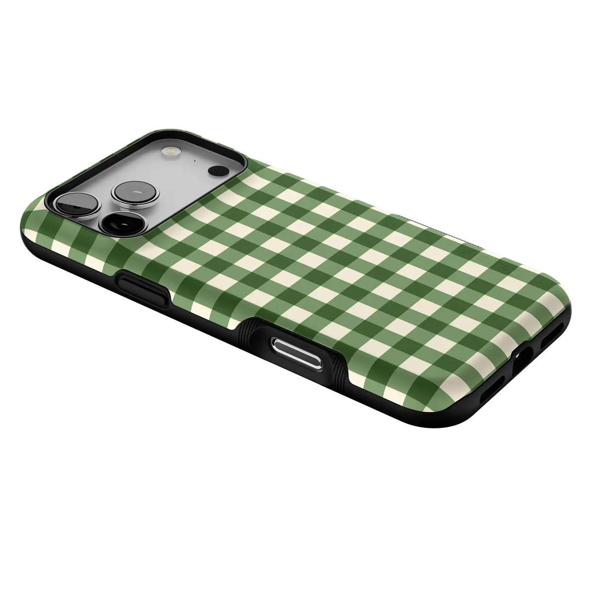 Checked Twice | Green Plaid Case