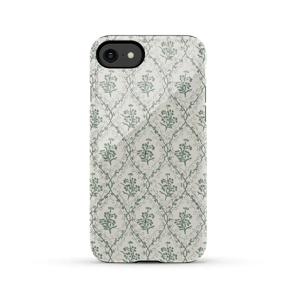Sage Tapestry | Floral Vines Case