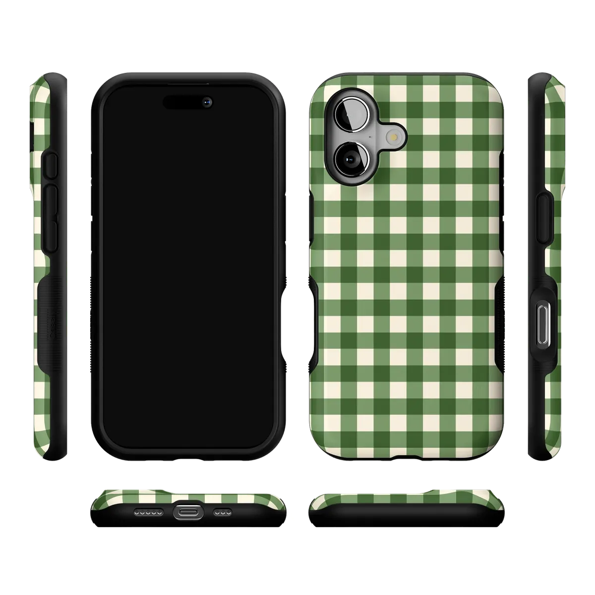 Checked Twice | Green Plaid Case