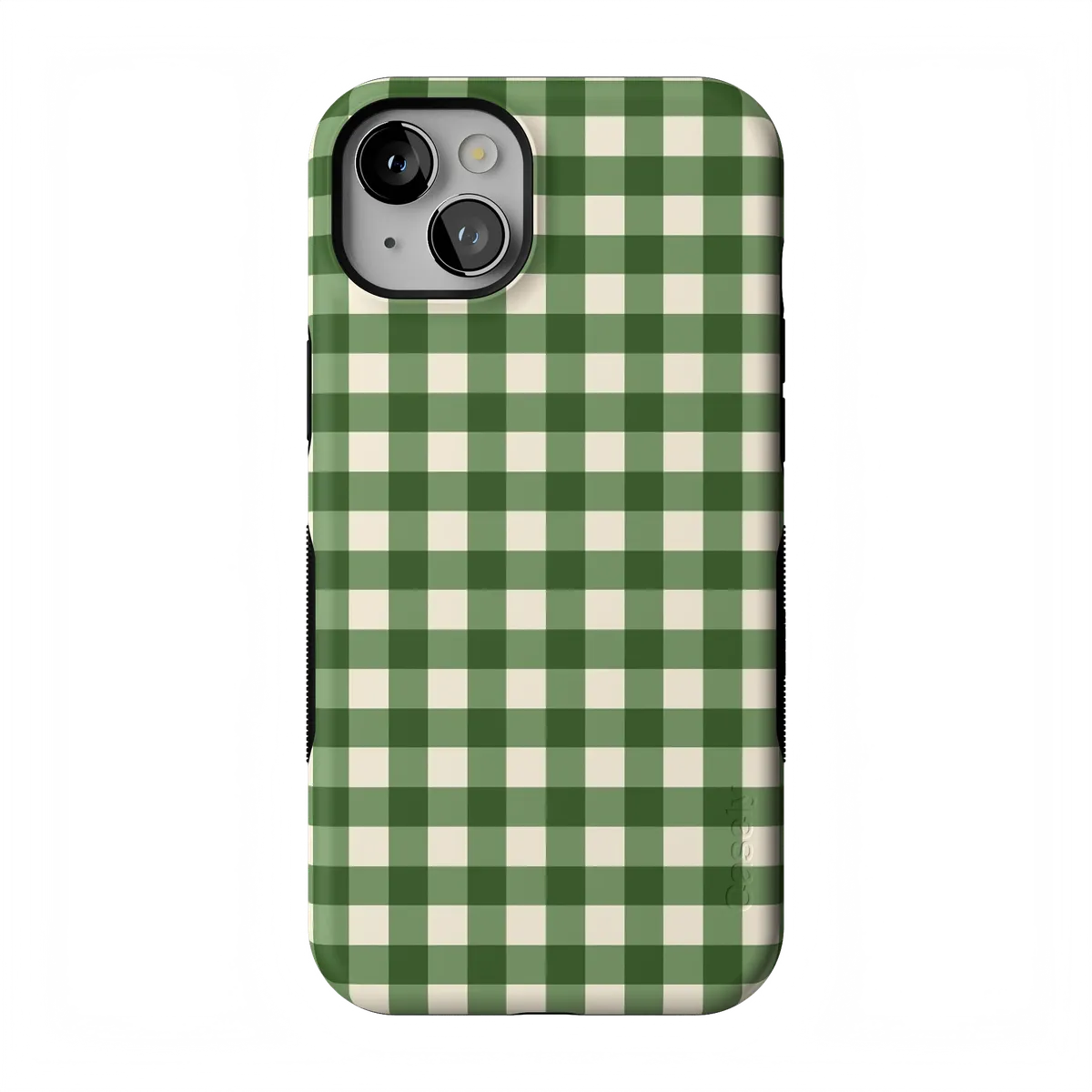 Checked Twice | Green Plaid Case