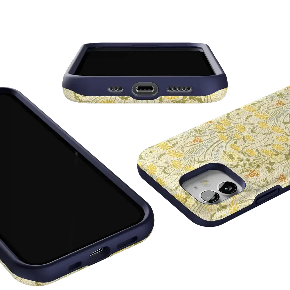 Boho Blooms | Golden Floral Case
