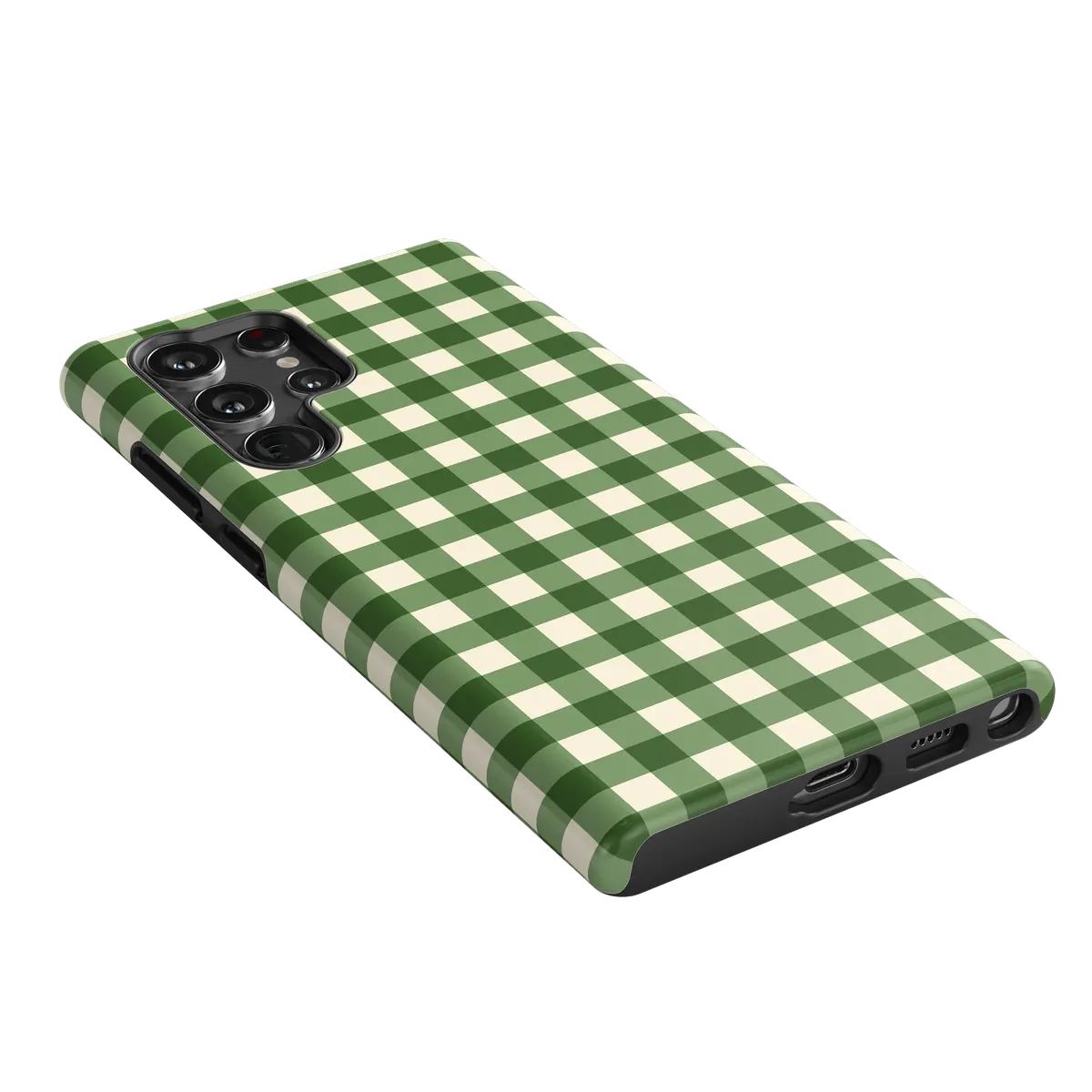 Checked Twice | Green Plaid Case