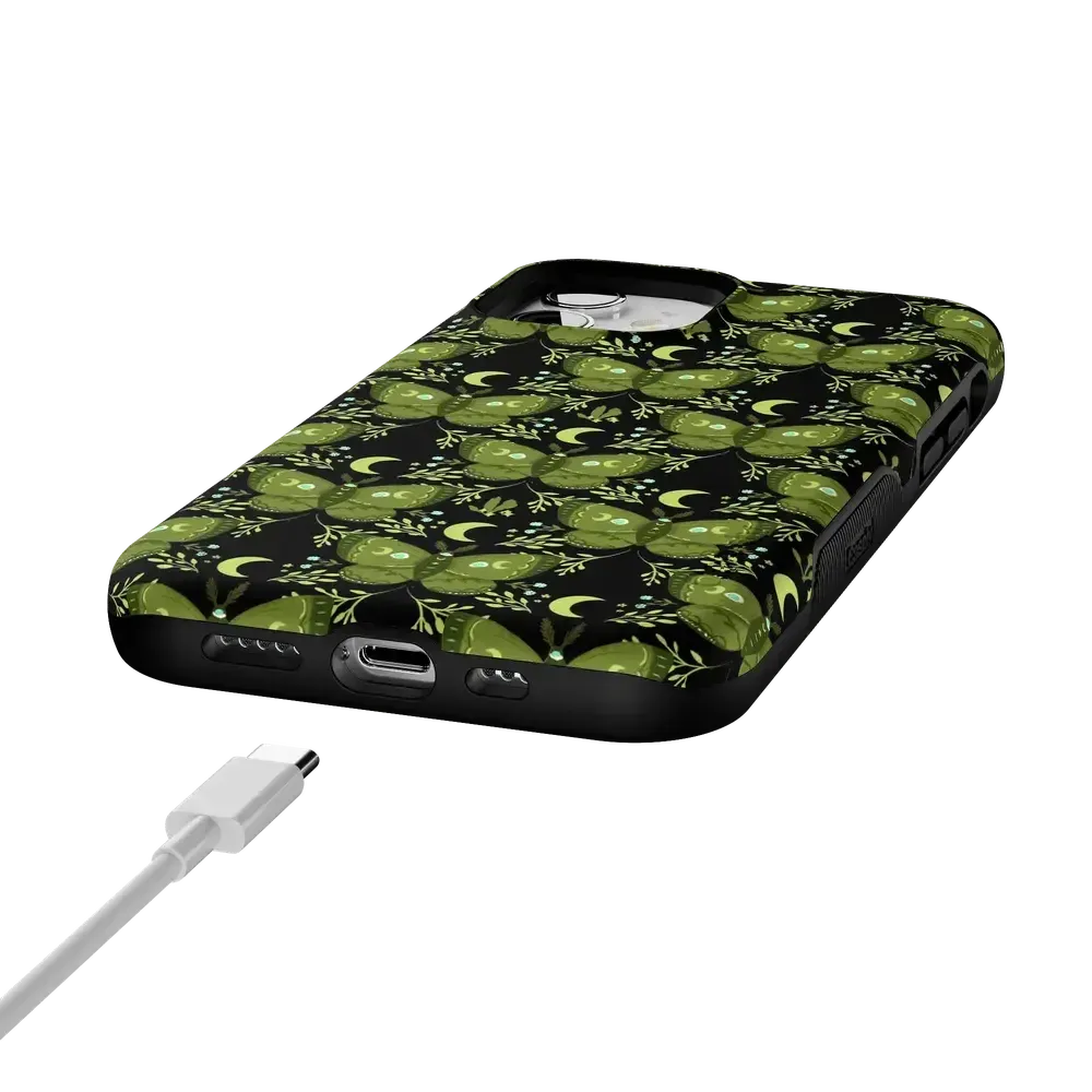 Mystic Moths | Green Twilight Case