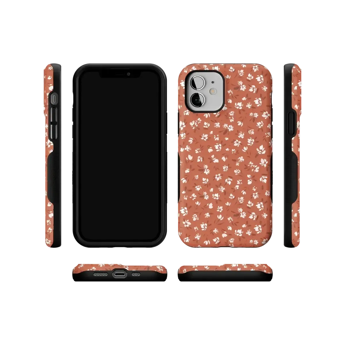 Mocha Meadow | Tiny Flowers Case