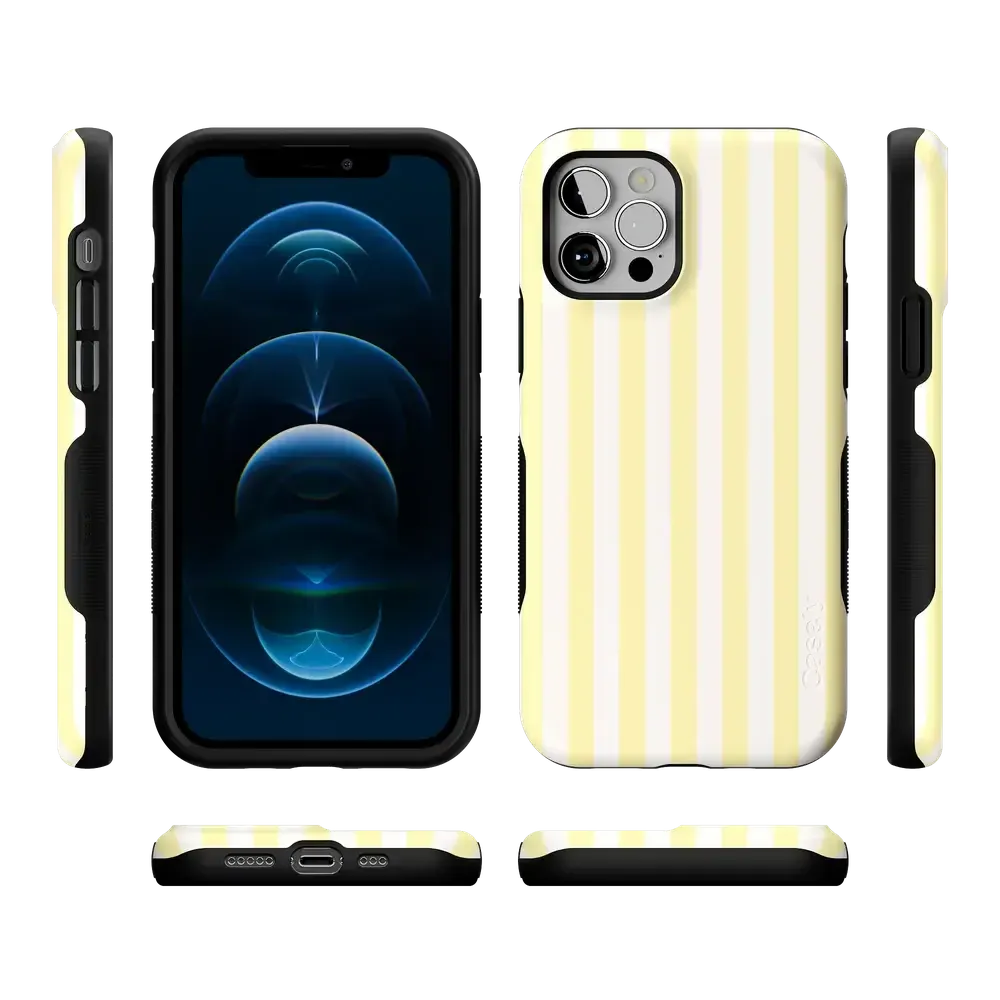 Butter Yellow Stripes | Sunday Best Case
