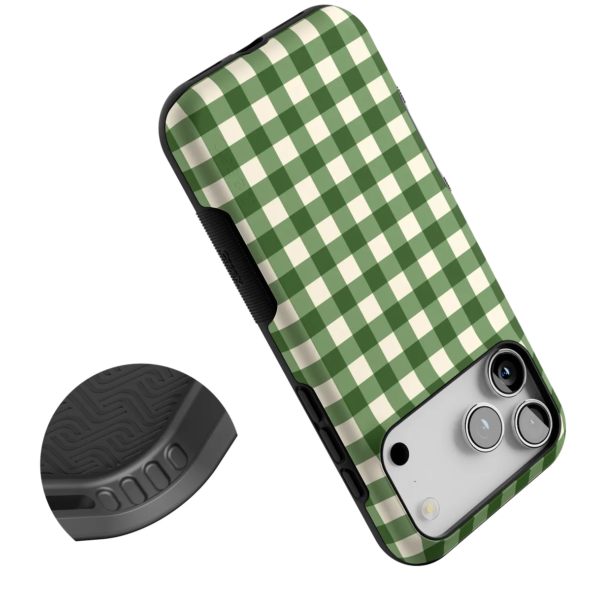 Checked Twice | Green Plaid Case