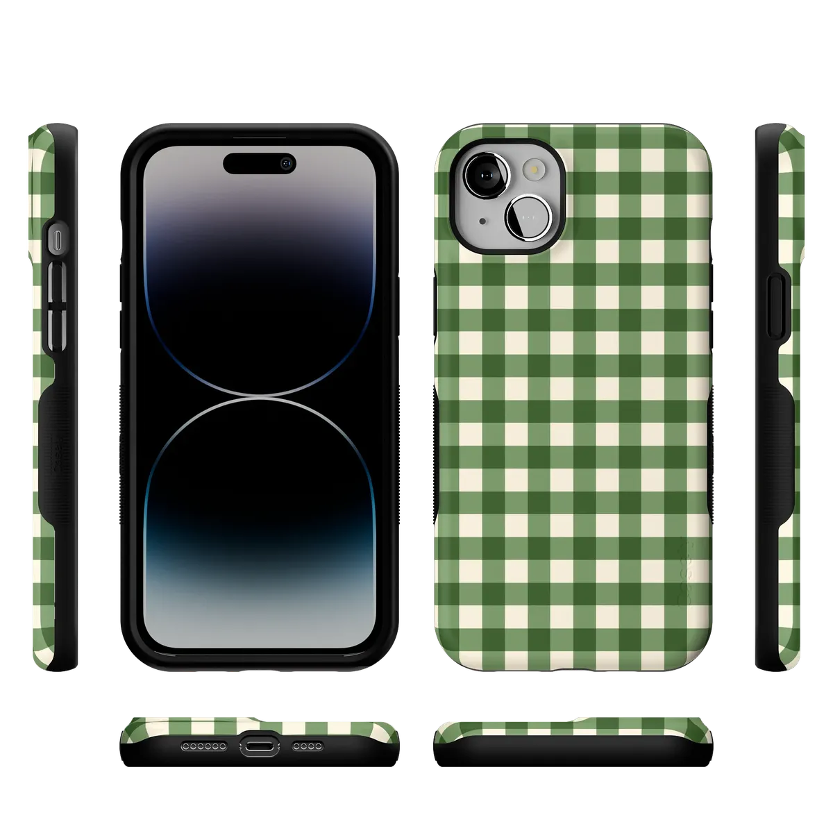 Checked Twice | Green Plaid Case