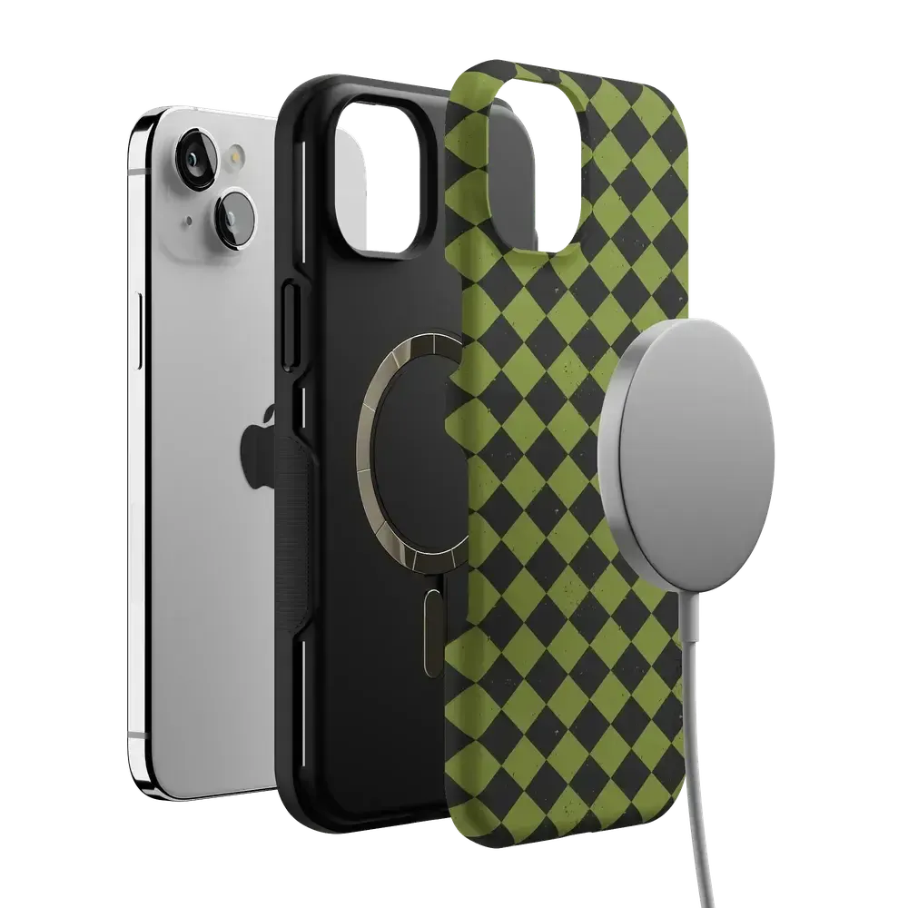 Wicked Hex | Green Checkered Case