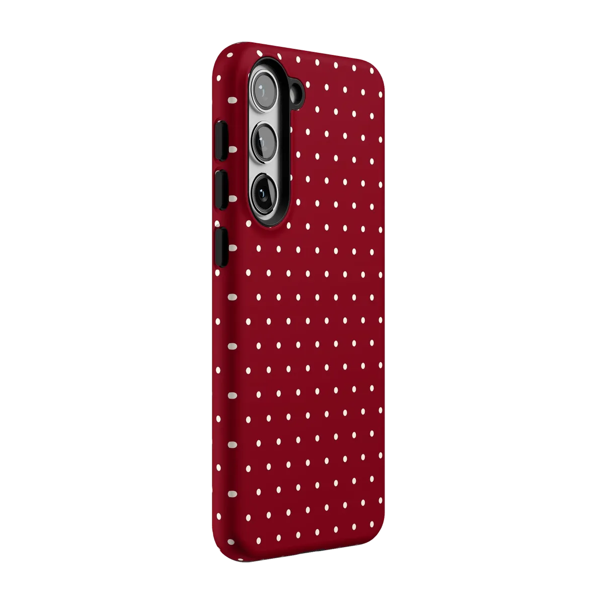 On the Dot | Maroon Polka Dot Case