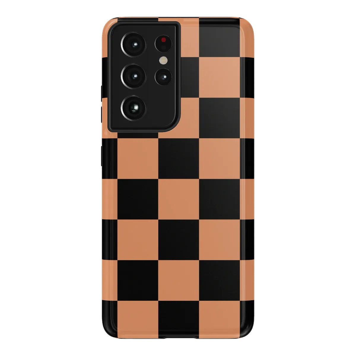 Fit Check | Black & Brown Checkerboard Case