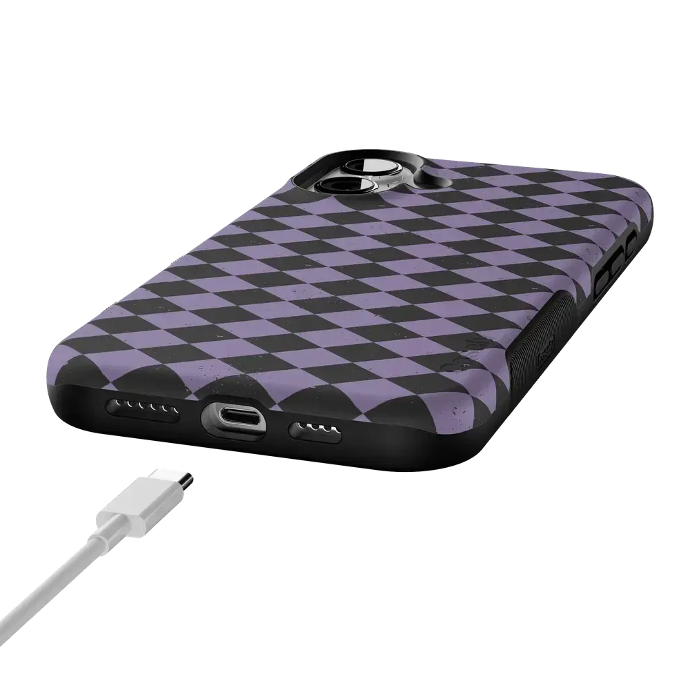 Midnight Hex | Purple Checkered Case