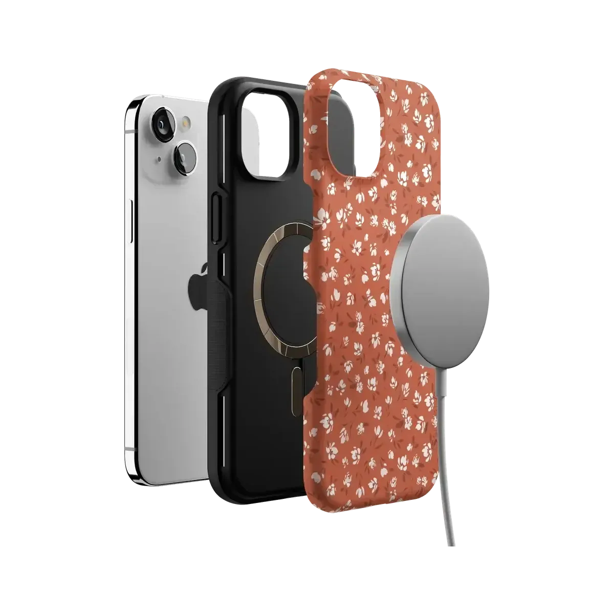 Mocha Meadow | Tiny Flowers Case