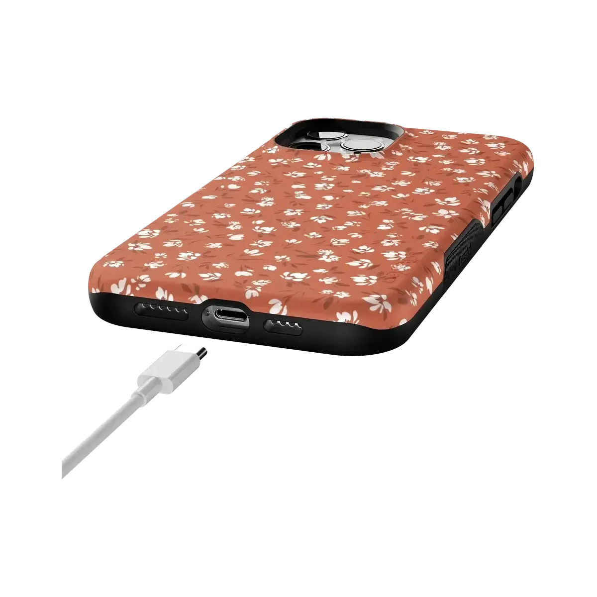 Mocha Meadow | Tiny Flowers Case