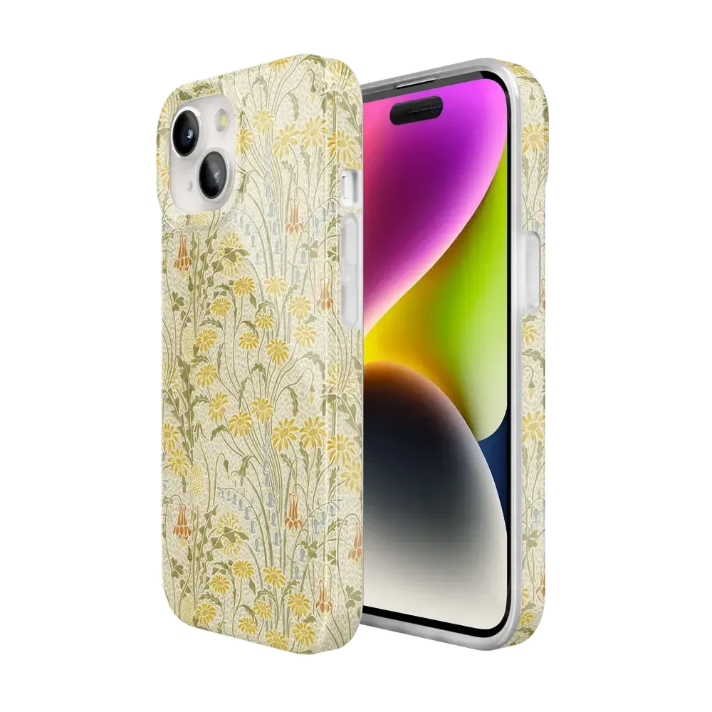 Boho Blooms | Golden Floral Case