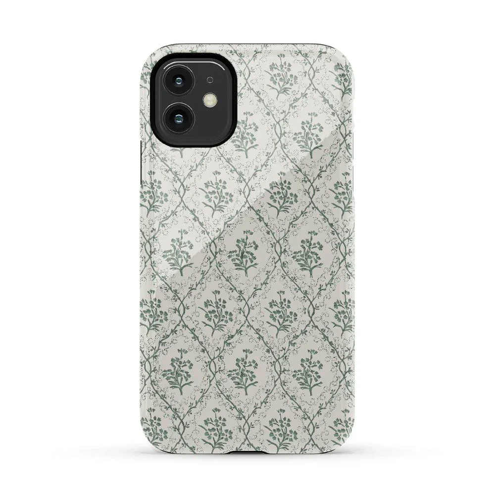 Sage Tapestry | Floral Vines Case
