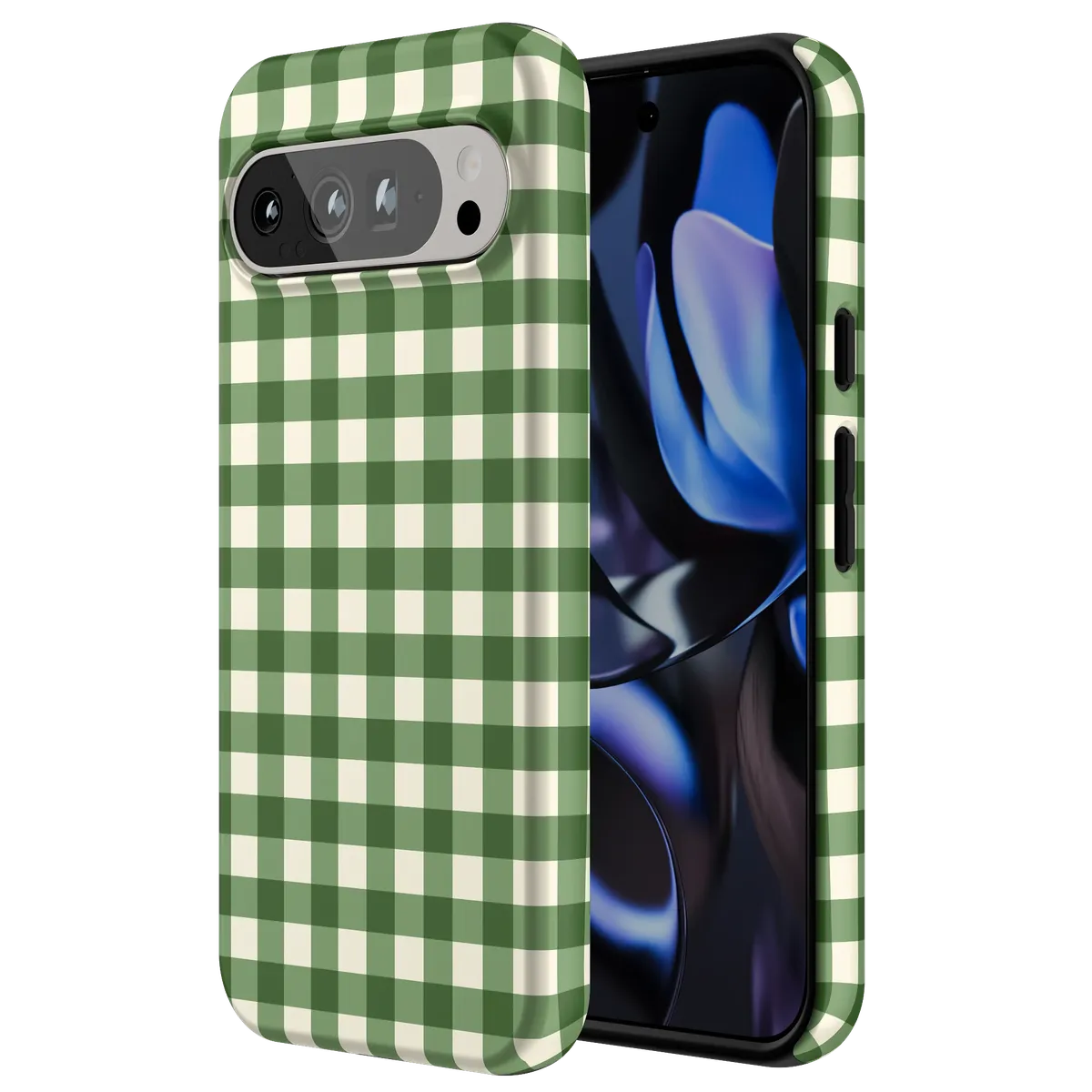 Checked Twice | Green Plaid Case