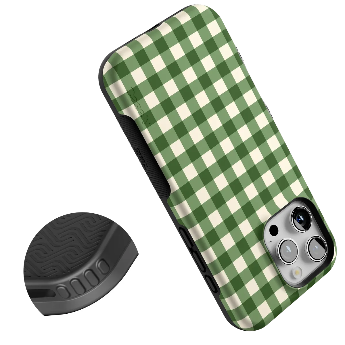 Checked Twice | Green Plaid Case