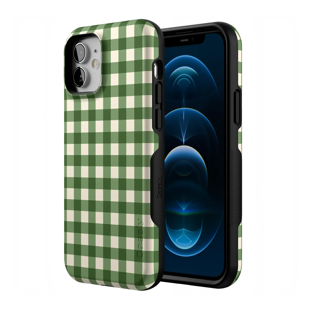 Checked Twice | Green Plaid Case
