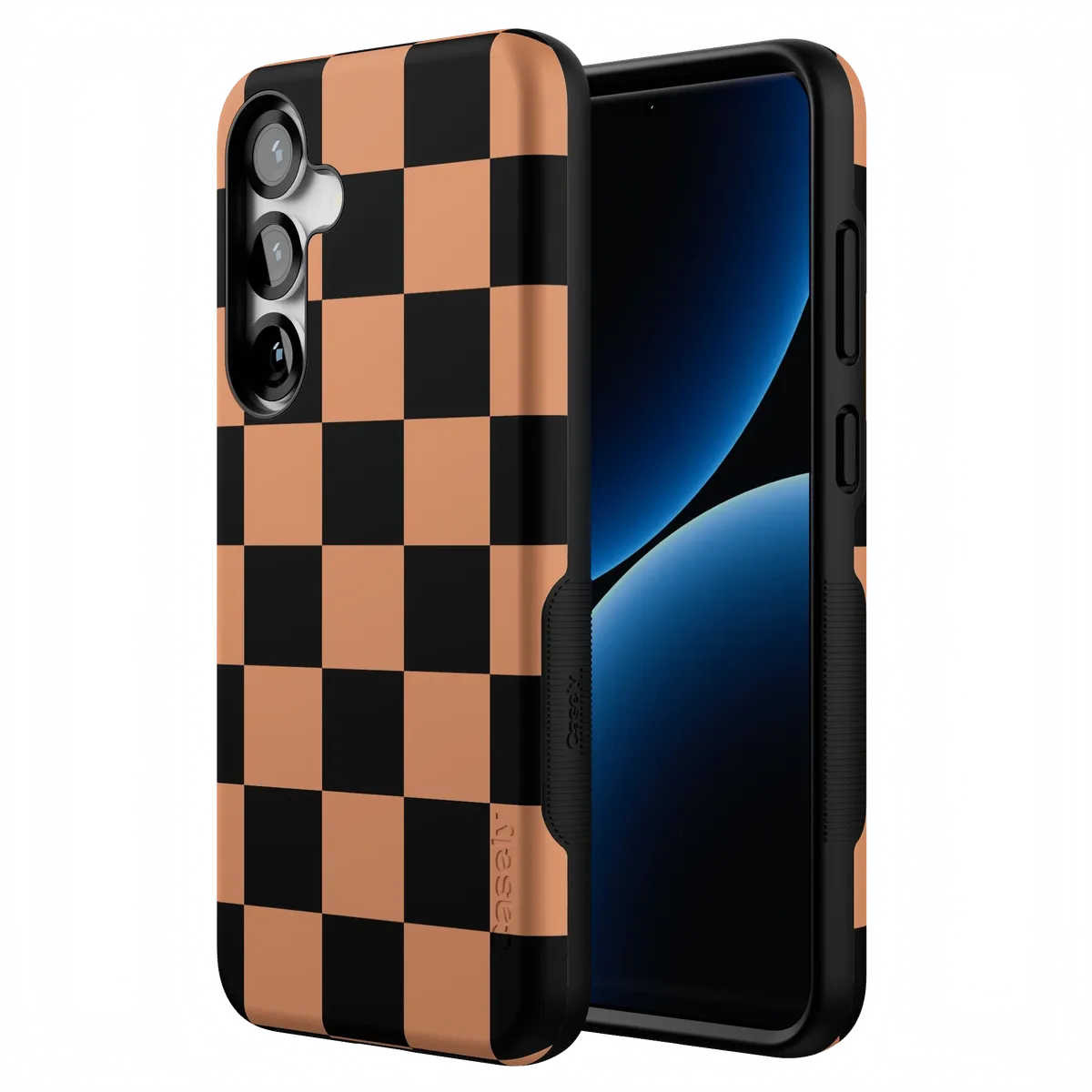 Fit Check | Black & Brown Checkerboard Case