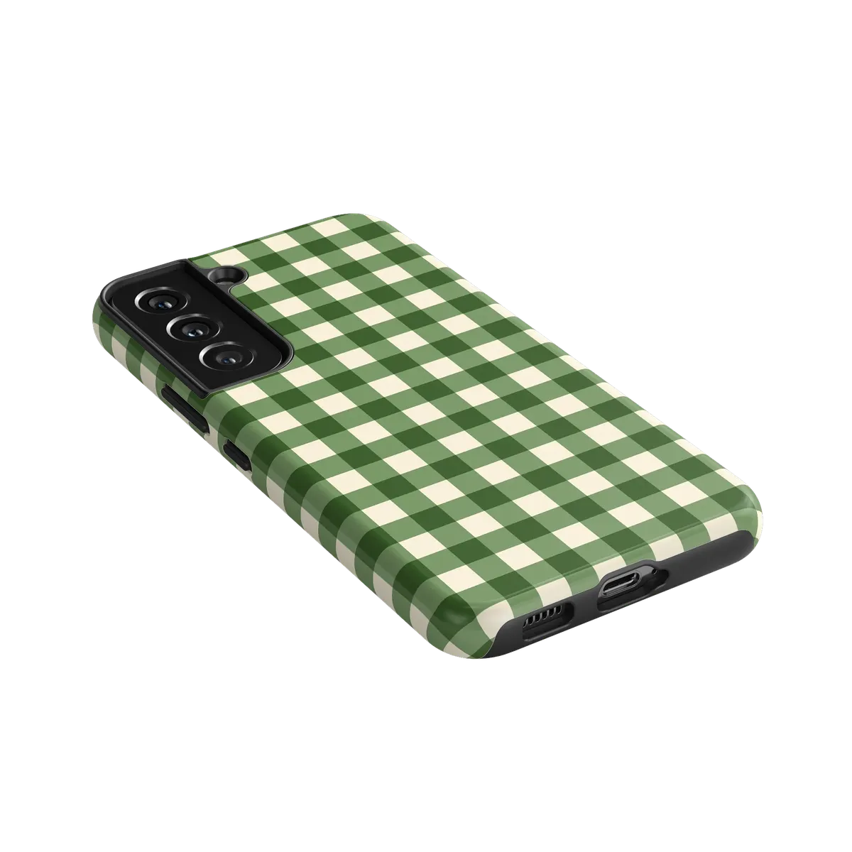 Checked Twice | Green Plaid Case
