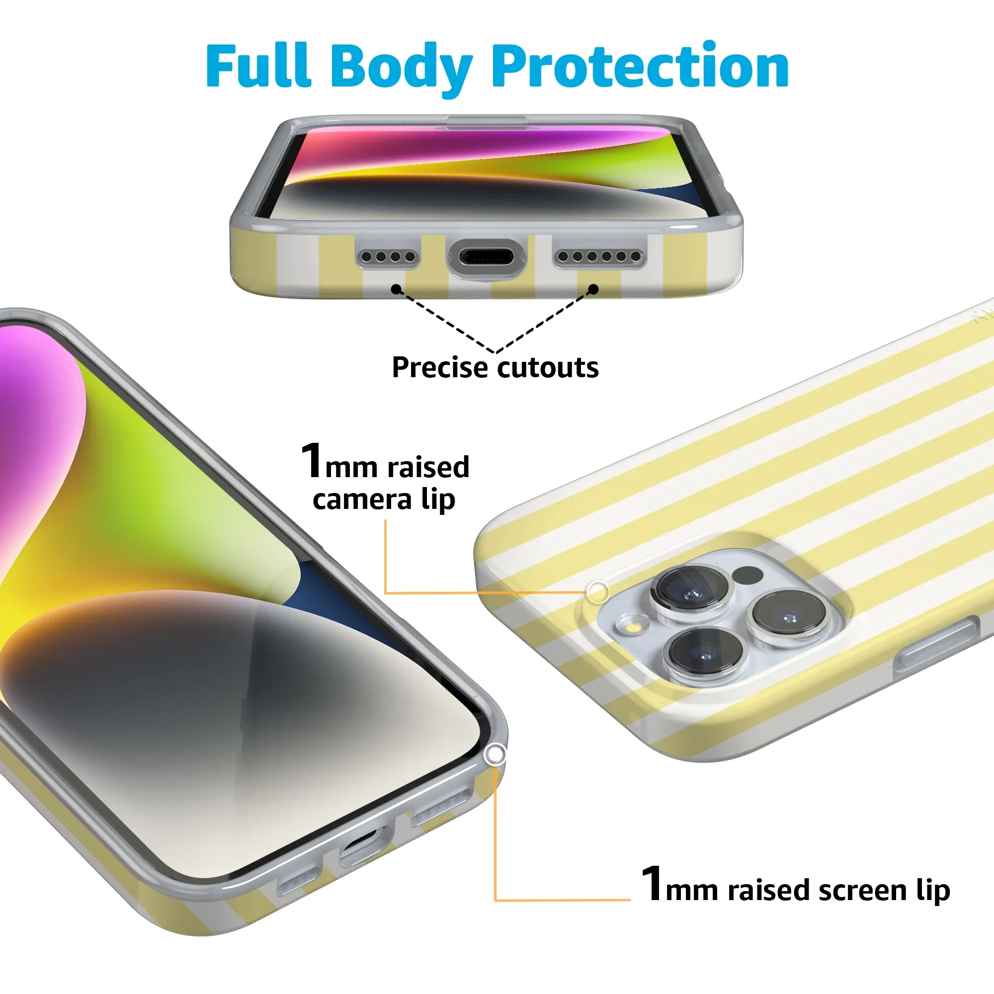 Butter Yellow Stripes | Sunday Best Case