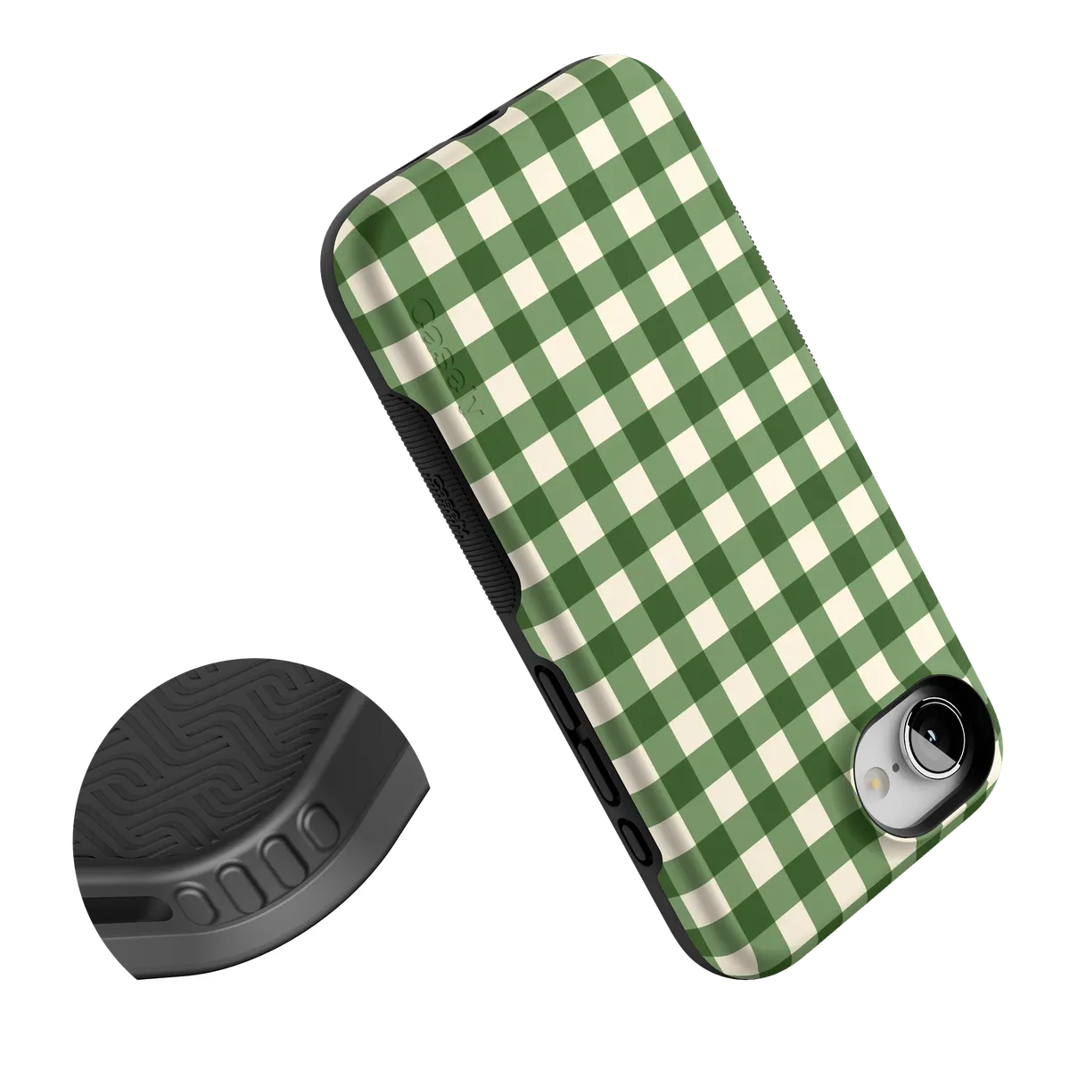 Checked Twice | Green Plaid Case
