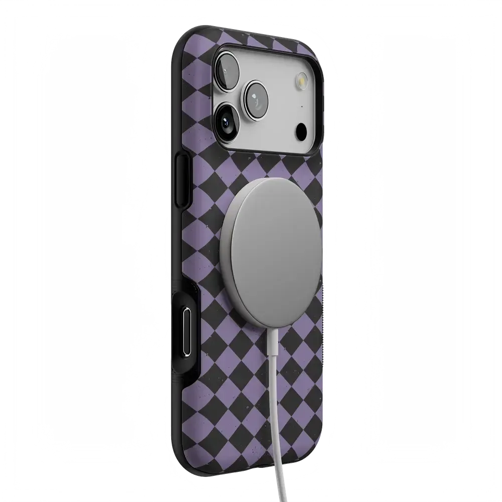 Midnight Hex | Purple Checkered Case