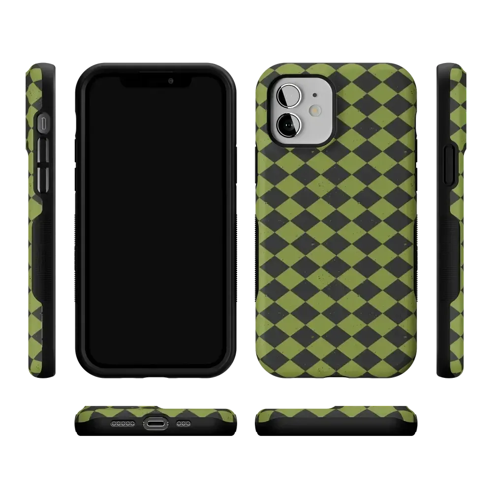 Wicked Hex | Green Checkered Case