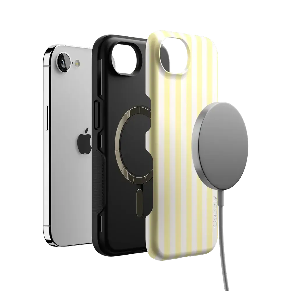 Butter Yellow Stripes | Sunday Best Case