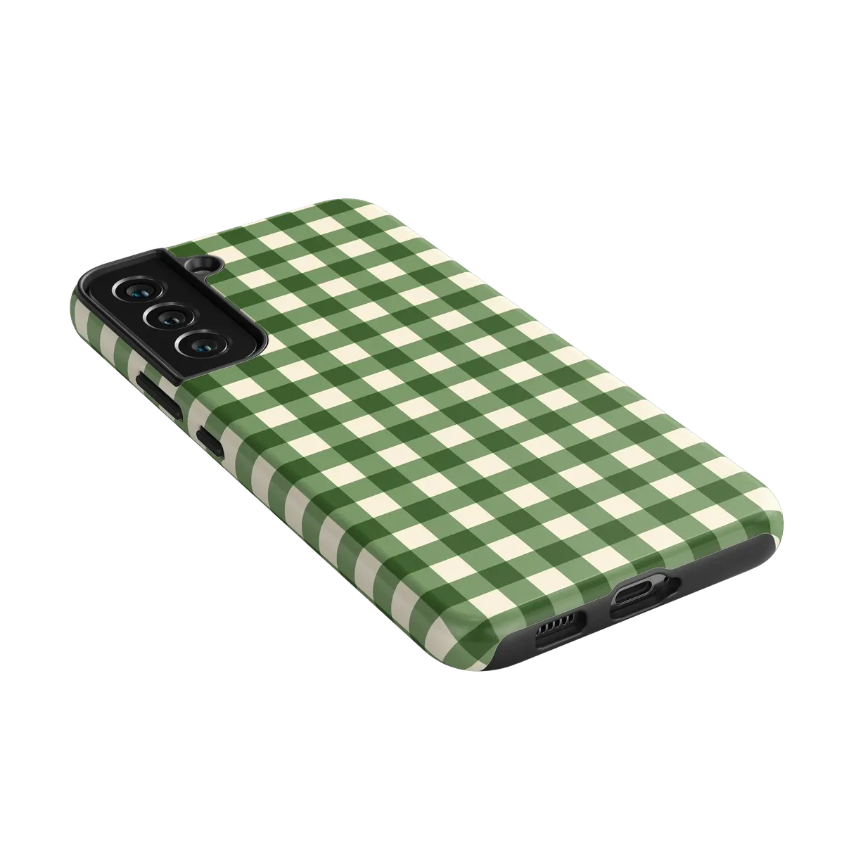 Checked Twice | Green Plaid Case