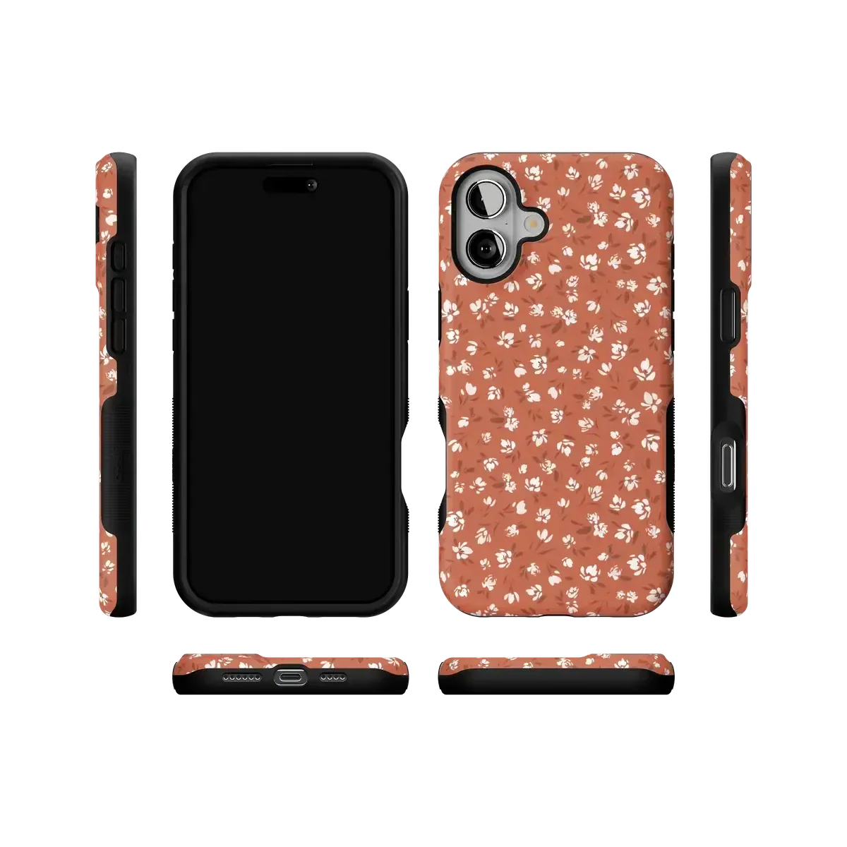 Mocha Meadow | Tiny Flowers Case