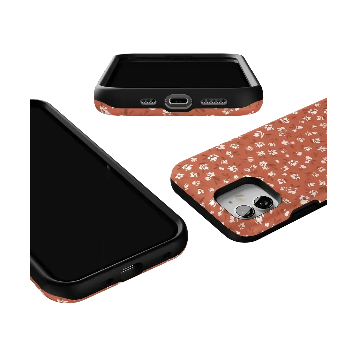 Mocha Meadow | Tiny Flowers Case