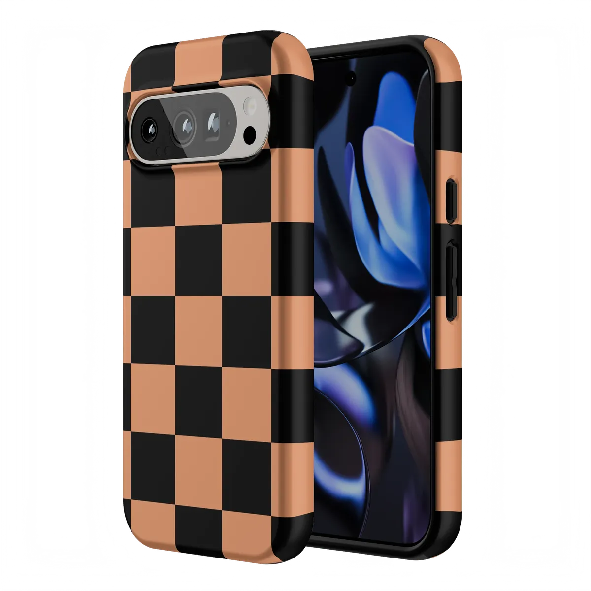 Fit Check | Black & Brown Checkerboard Case