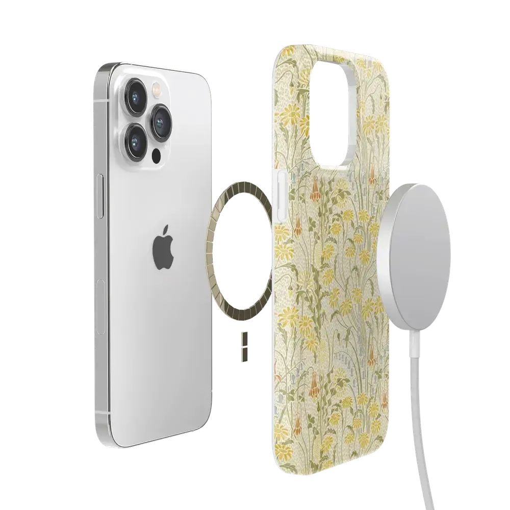 Boho Blooms | Golden Floral Case