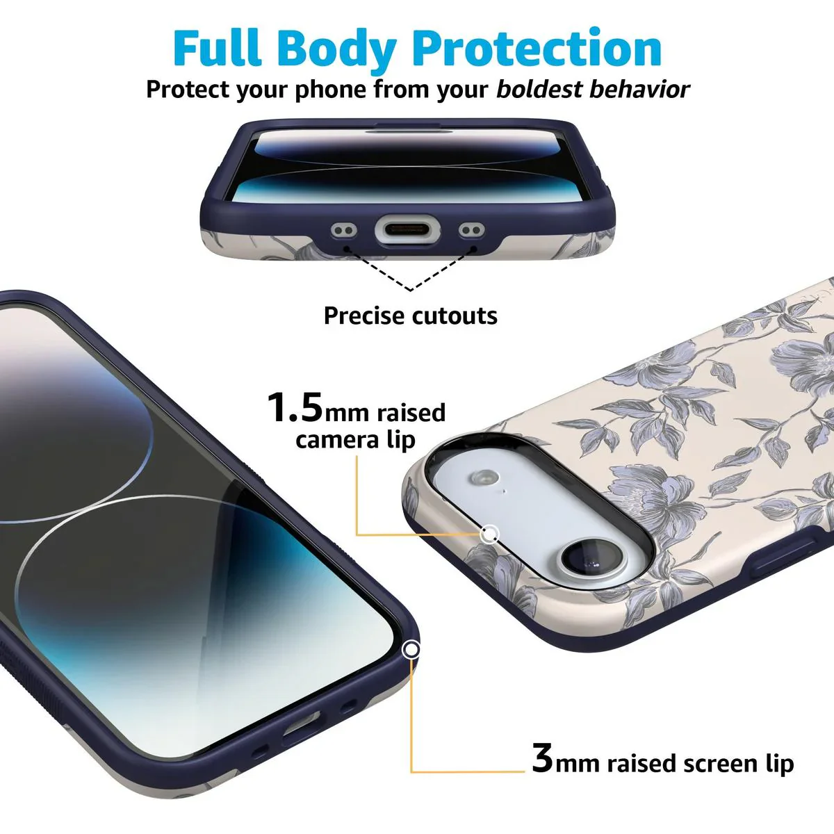 Ink & Iris | Vintage Floral Case