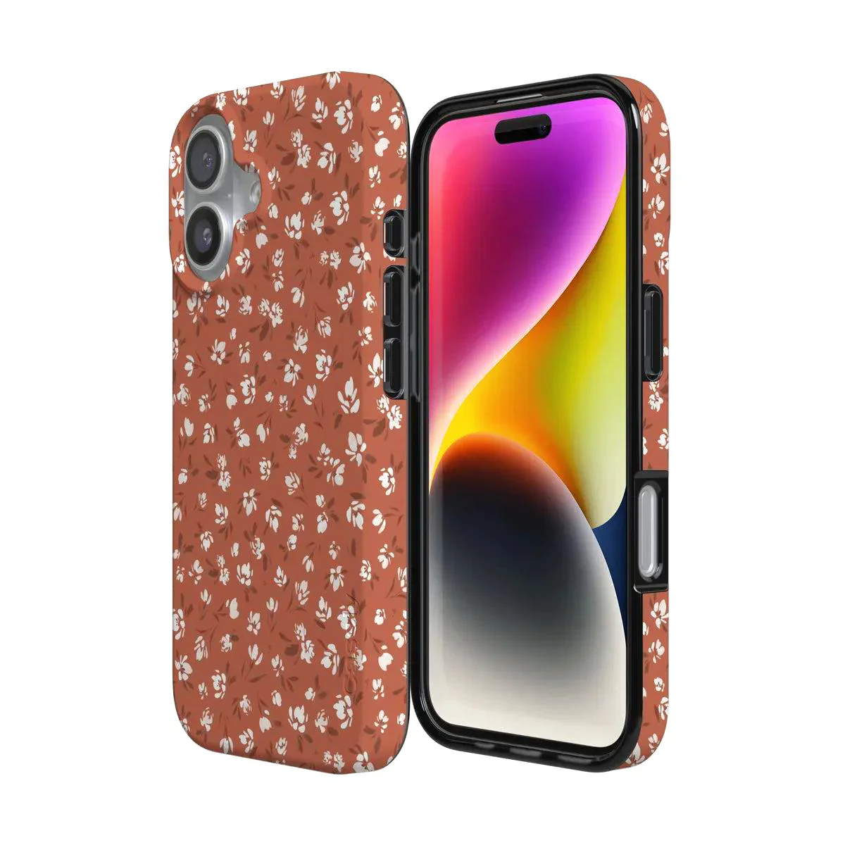 Mocha Meadow | Tiny Flowers Case