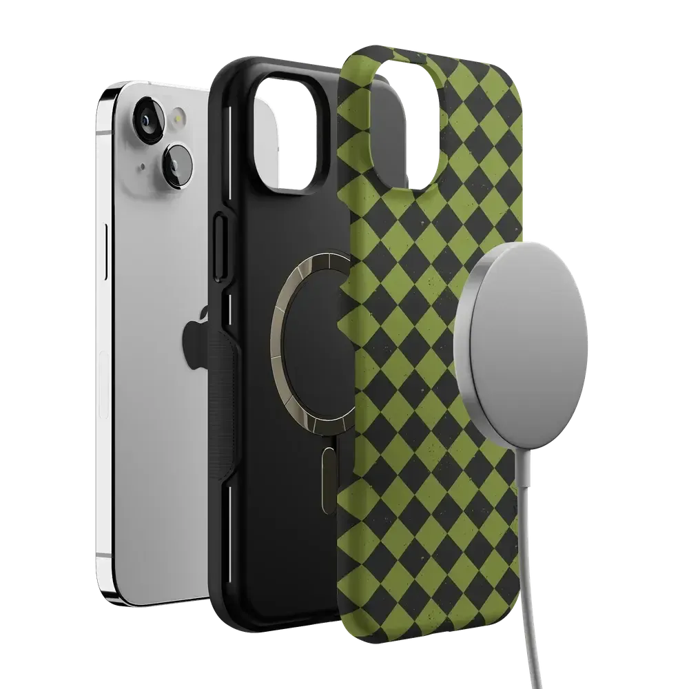 Wicked Hex | Green Checkered Case