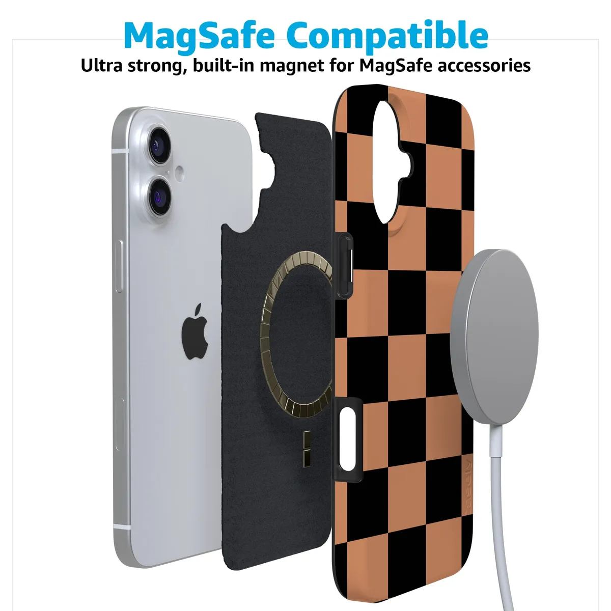 Fit Check | Black & Brown Checkerboard Case