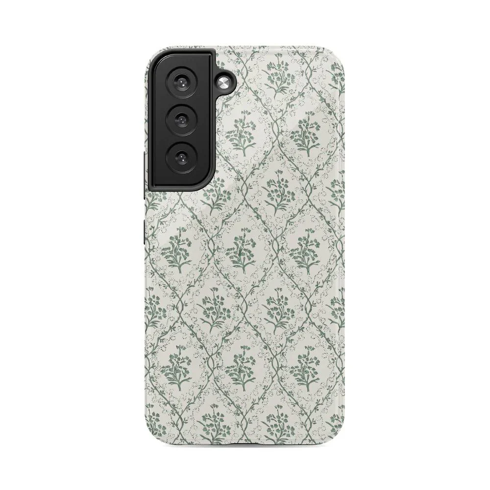 Sage Tapestry | Floral Vines Case