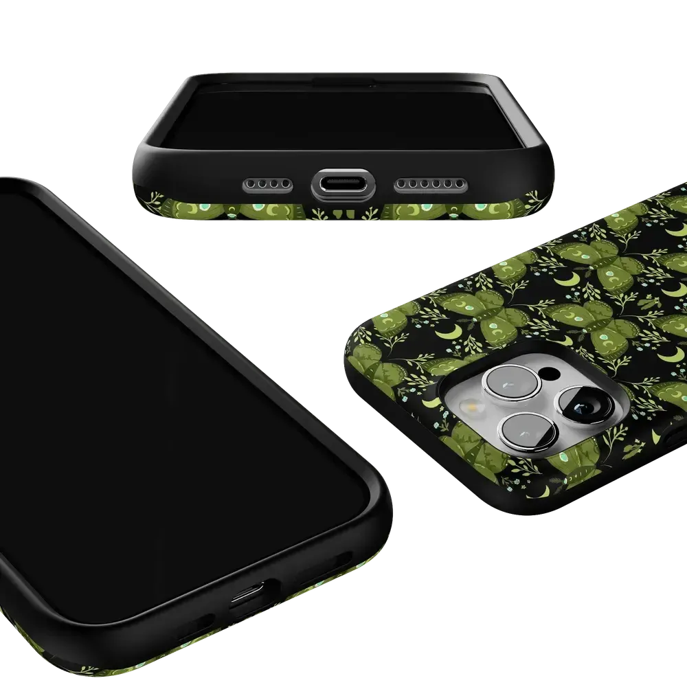 Mystic Moths | Green Twilight Case
