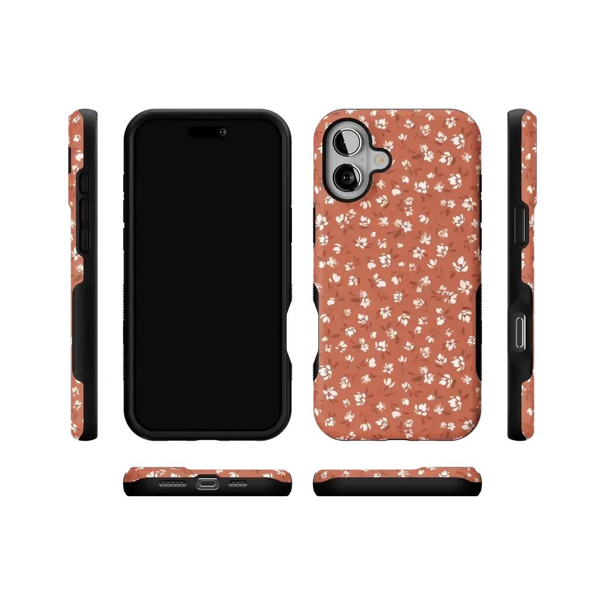 Mocha Meadow | Tiny Flowers Case