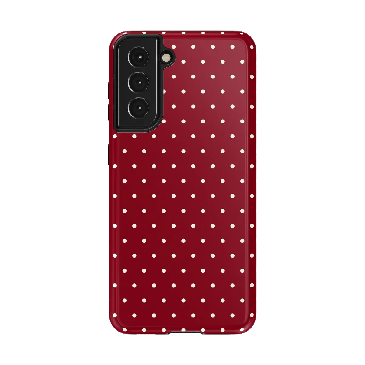 On the Dot | Maroon Polka Dot Case